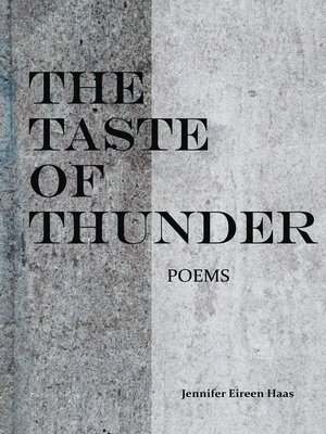 cover image of The Taste of Thunder